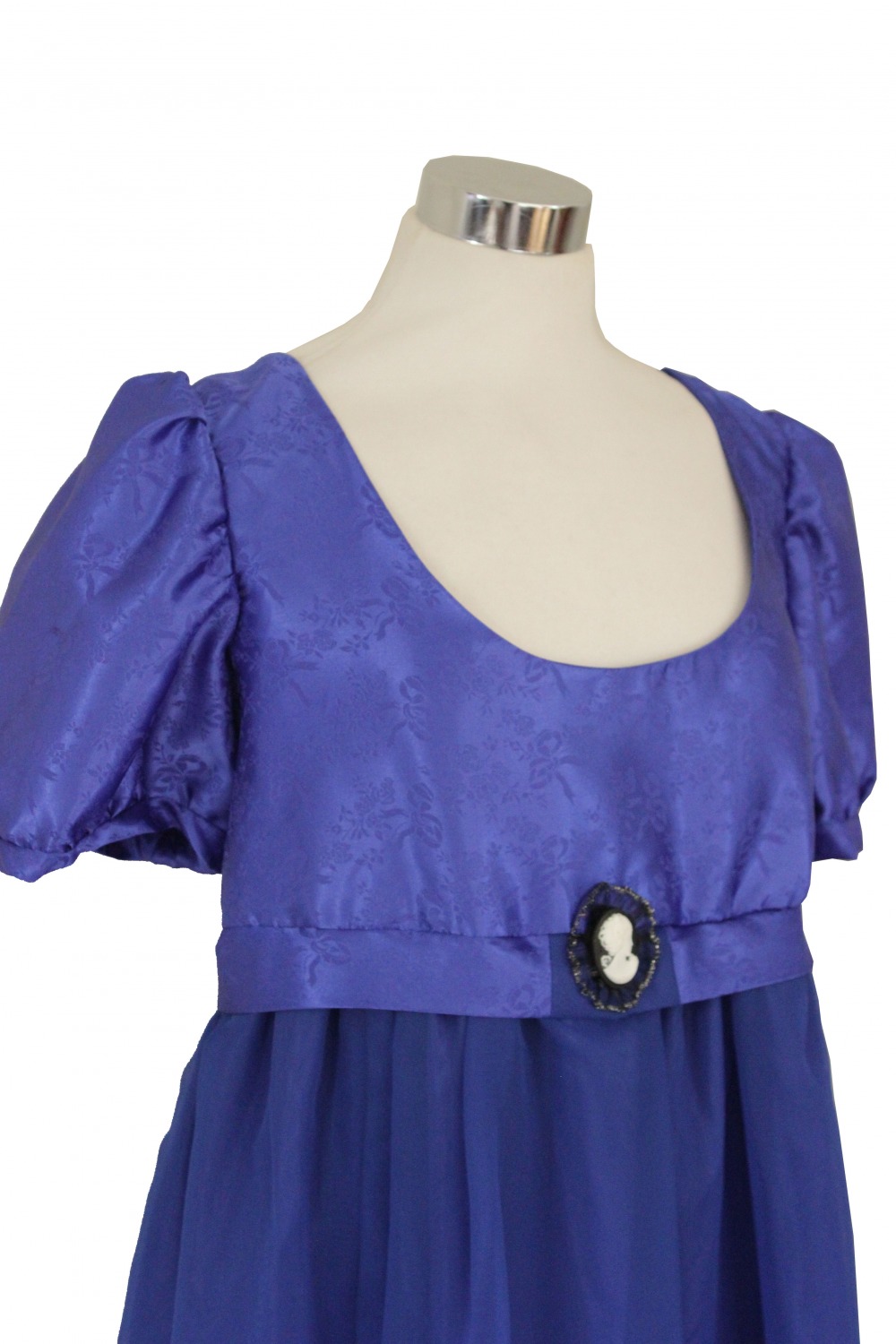 Ladies 19th Century Jane Austen Regency Day Evening Costume Size 10 - 12 Image